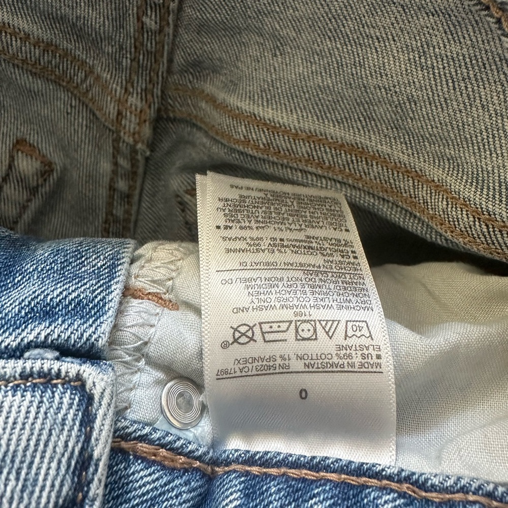 Old Navy OG Straight Classic Blue Jeans Women's - Picture 7 of 8